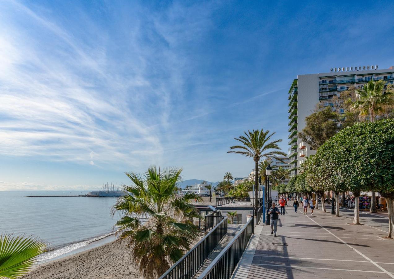 OleHolidays Mediterráneo Marbella Centro vistas panorámicas al mar Exterior foto